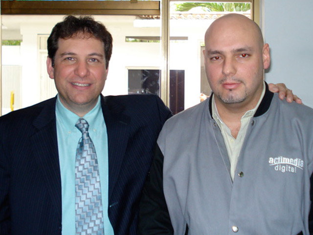 Kevin Mitnick and Eduardo Feo